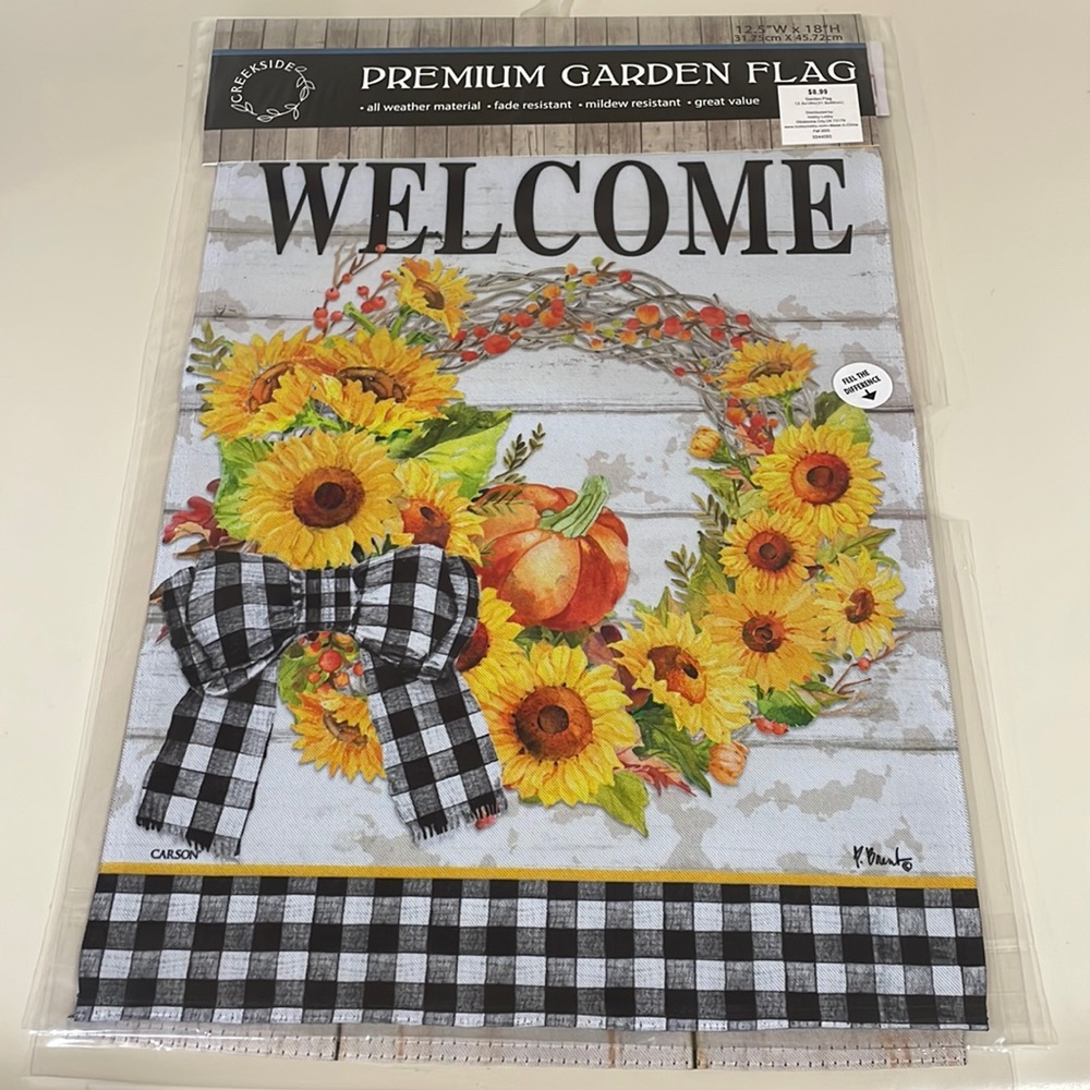 (2) Garden Flag